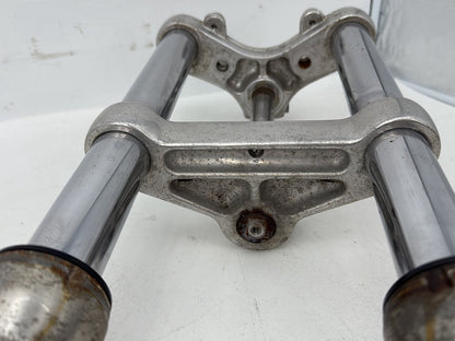 2004 - 2013 Harley-Davidson Sportster 883 Custom Front Triple Tree Set & LH RH Fork Legs Sliders 45966-04