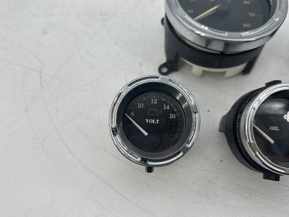 2008 Harley Touring FLHT Electra Glide OEM Air Oil Volt Fuel Tacho Speedo Gauges
