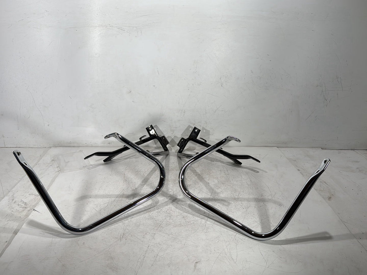 2011 Harley Electra Glide Touring OEM Rear Left Right Saddlebag Guard Rails Bar