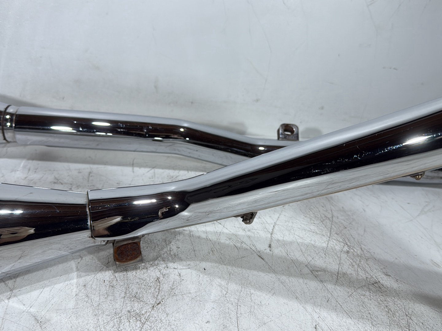 2007 Harley Street Glide Touring FLHX OEM Exhaust Header Pipes Muffler