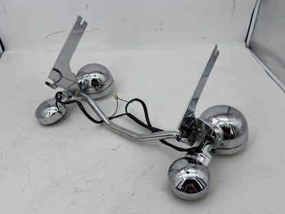 1999 - 2006 Harley-Davidson Touring Electra Glide Classic Front Turn Signal Indicators Aux Light Bar 68712-94A