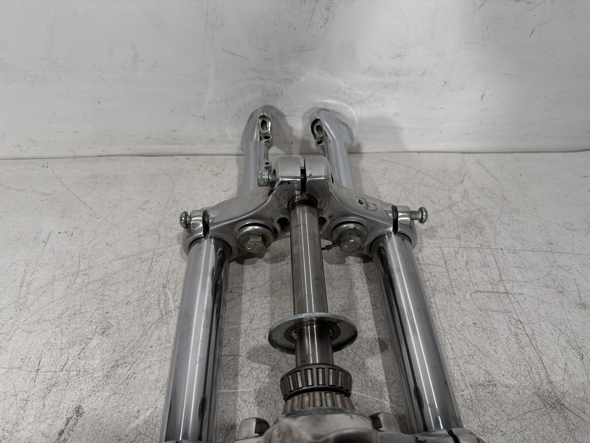 00 Harley Sportster 1200 XL1200C Front Triple Tree Set & LH RH Fork Legs Sliders