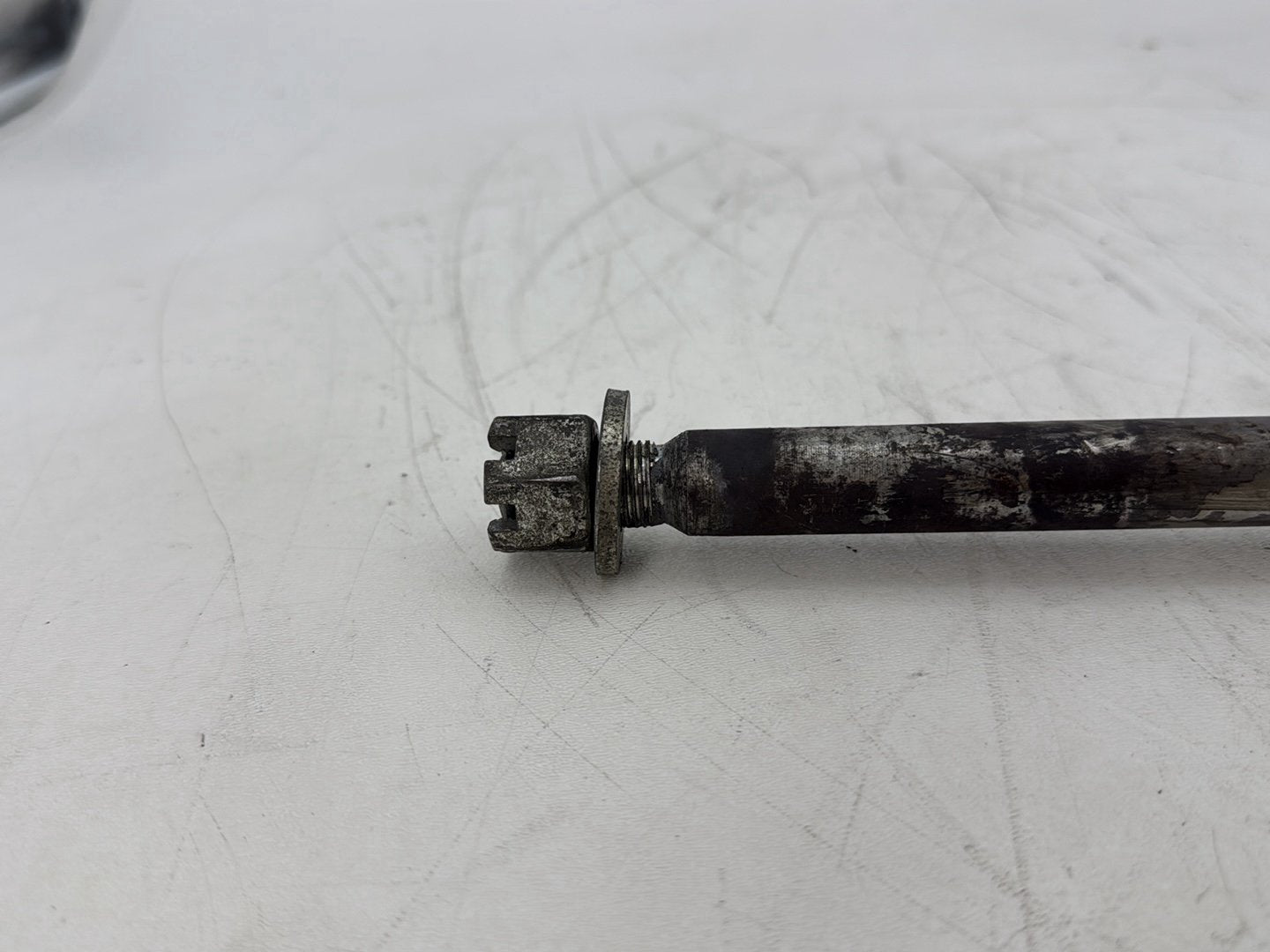 2005 Harley Heritage Softail Classic FLSTCI OEM Rear Wheel Axle Bolt Shaft
