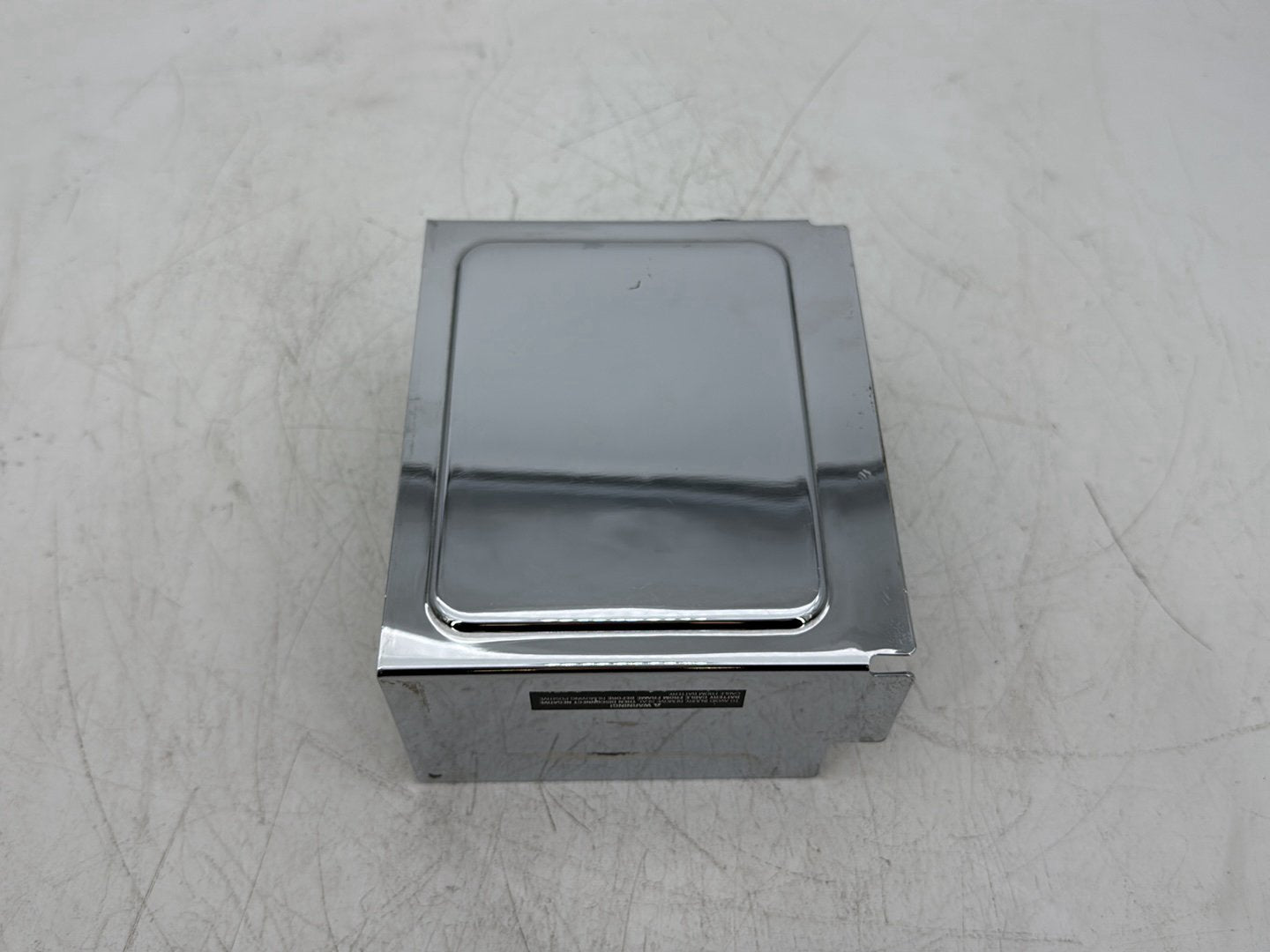 2005 Harley Dyna FXDWG Wide Glide OEM Lower Battery Tray Stay Box Cover Panel