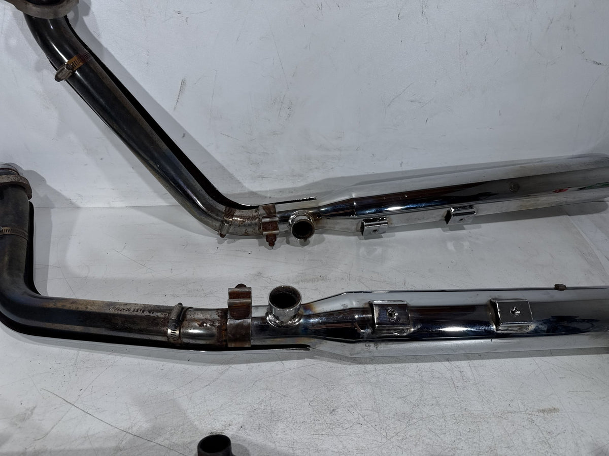 04 Harley Heritage Softail Classic FLSTCI Exhaust Header Pipes Muffler S & S