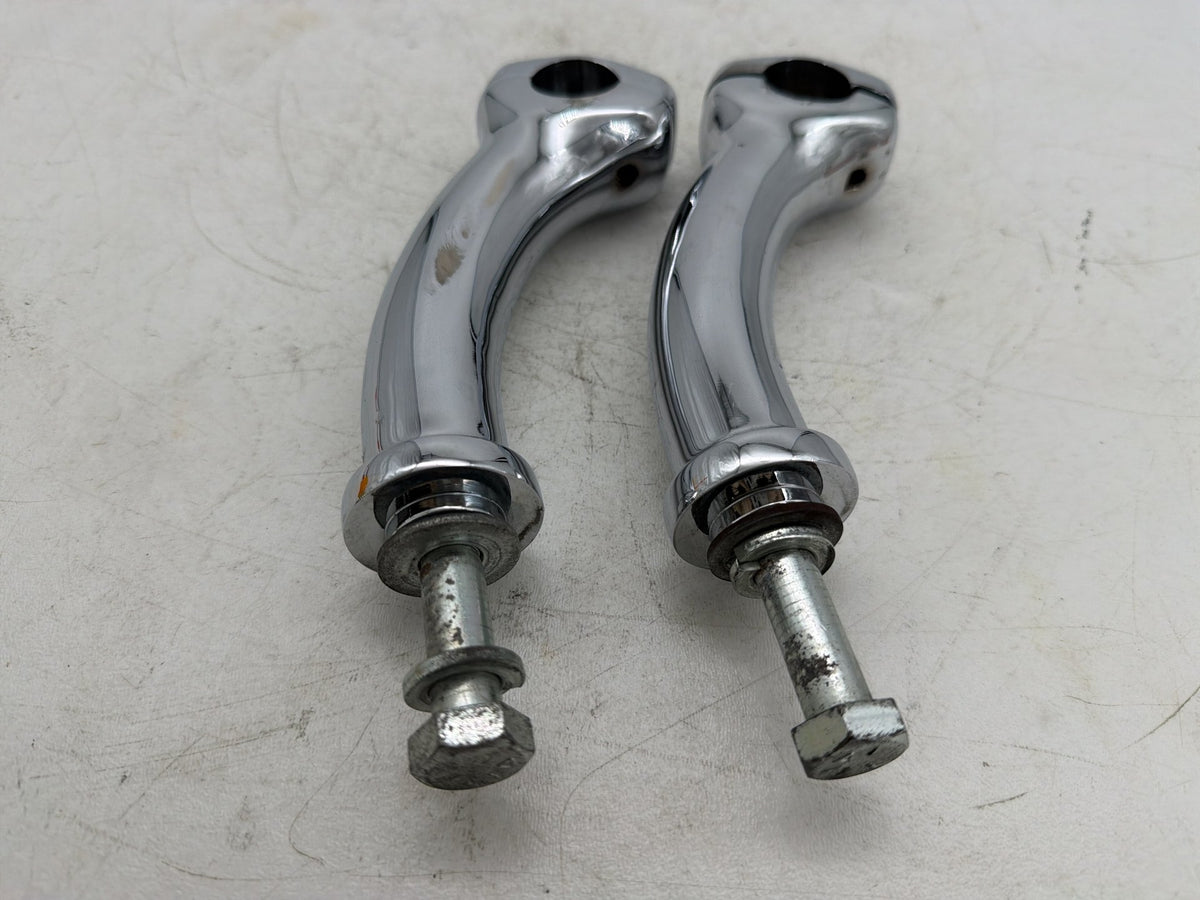 2001 Harley Softail Deuce FXSTD OEM Front Handlebar Risers Riser