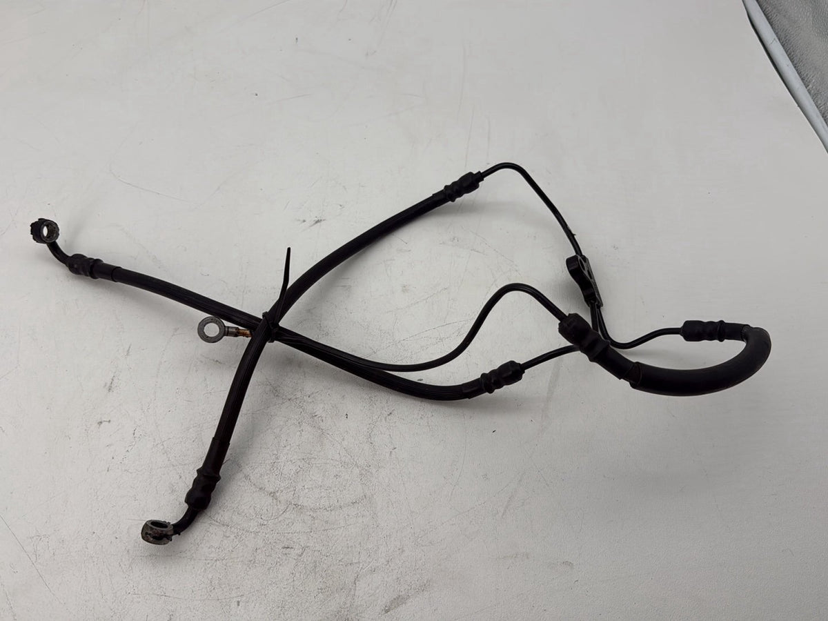 2007 Harley FLHTP Electra Glide Police Front Brake Hose Line Pipe NON-ABS