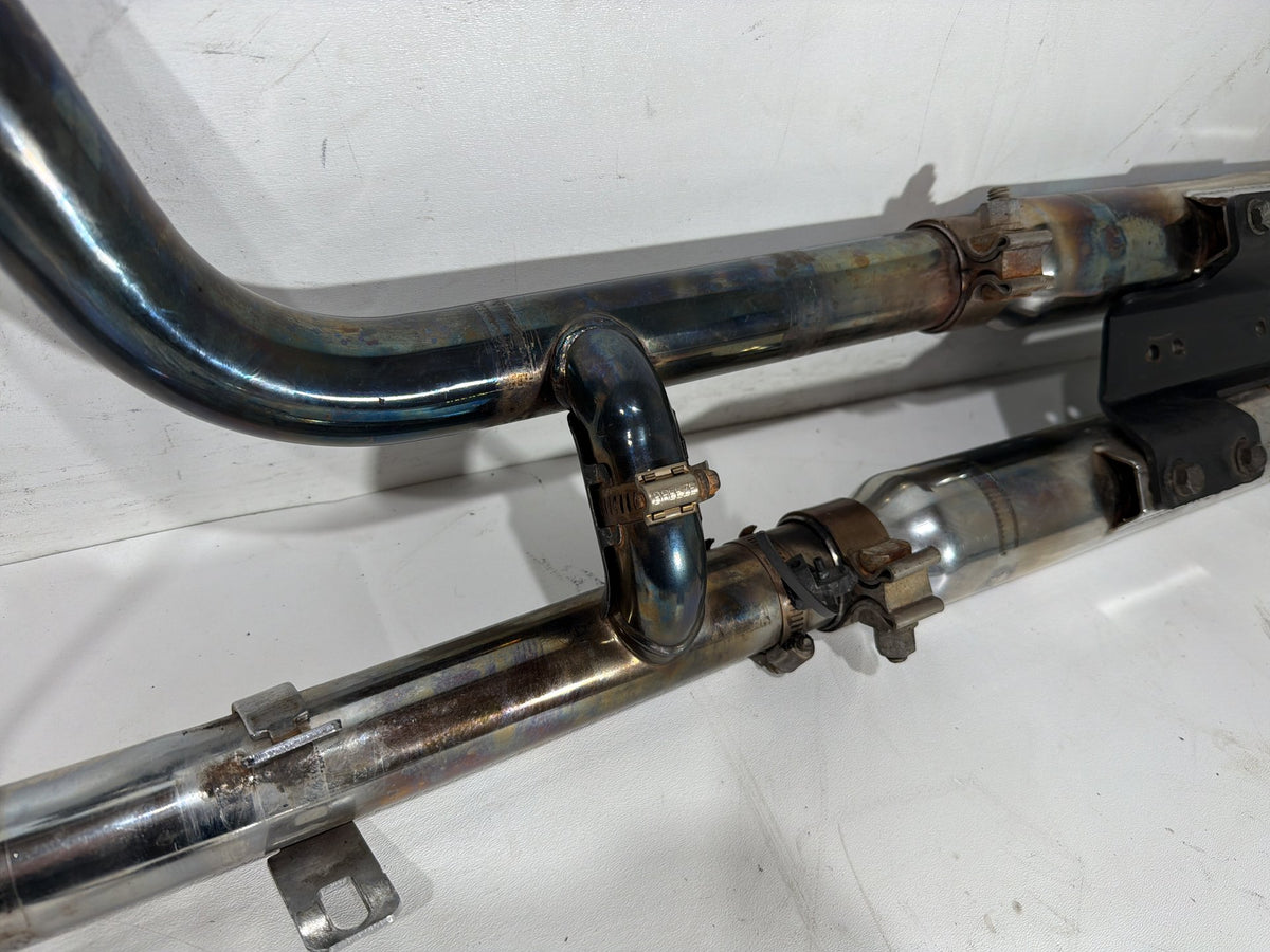 2014 Harley Softail Slim FLS OEM Exhaust Header Pipes Muffler