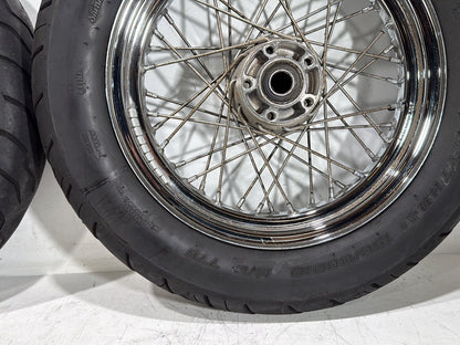 2006 Harley Touring FLHTCI Electra Glide Classic OEM Front Rear Wheel Rim Tire Spoked