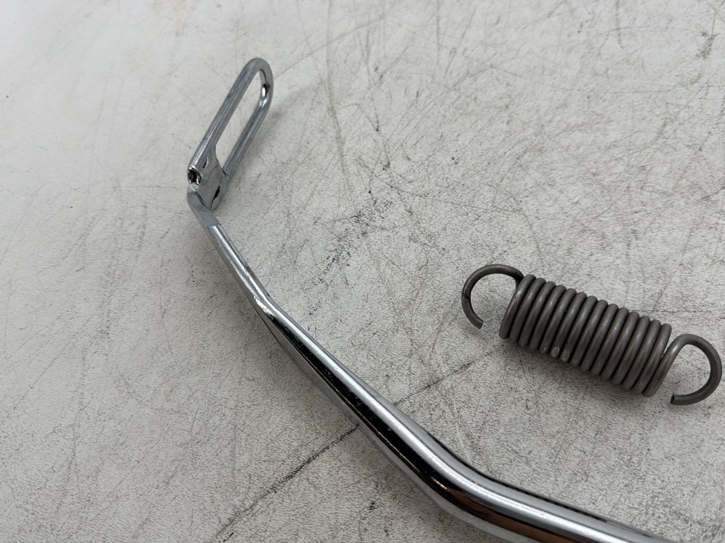 2003 Harley Dyna Wide Glide FXDWG OEM Left Side Jiffy Kick Stand & Spring