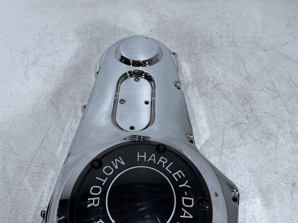 2003 Harley Softail Deuce FXSTD OEM Outer Primary Clutch Cover