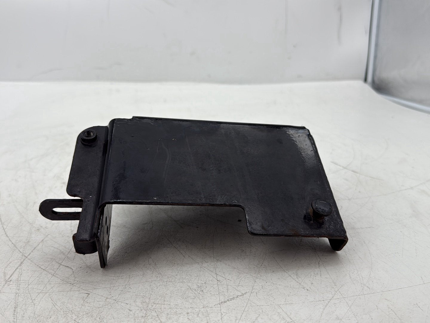 2005 Harley Dyna FXDWG Wide Glide OEM Battery Tray Bracket Holder Carrier