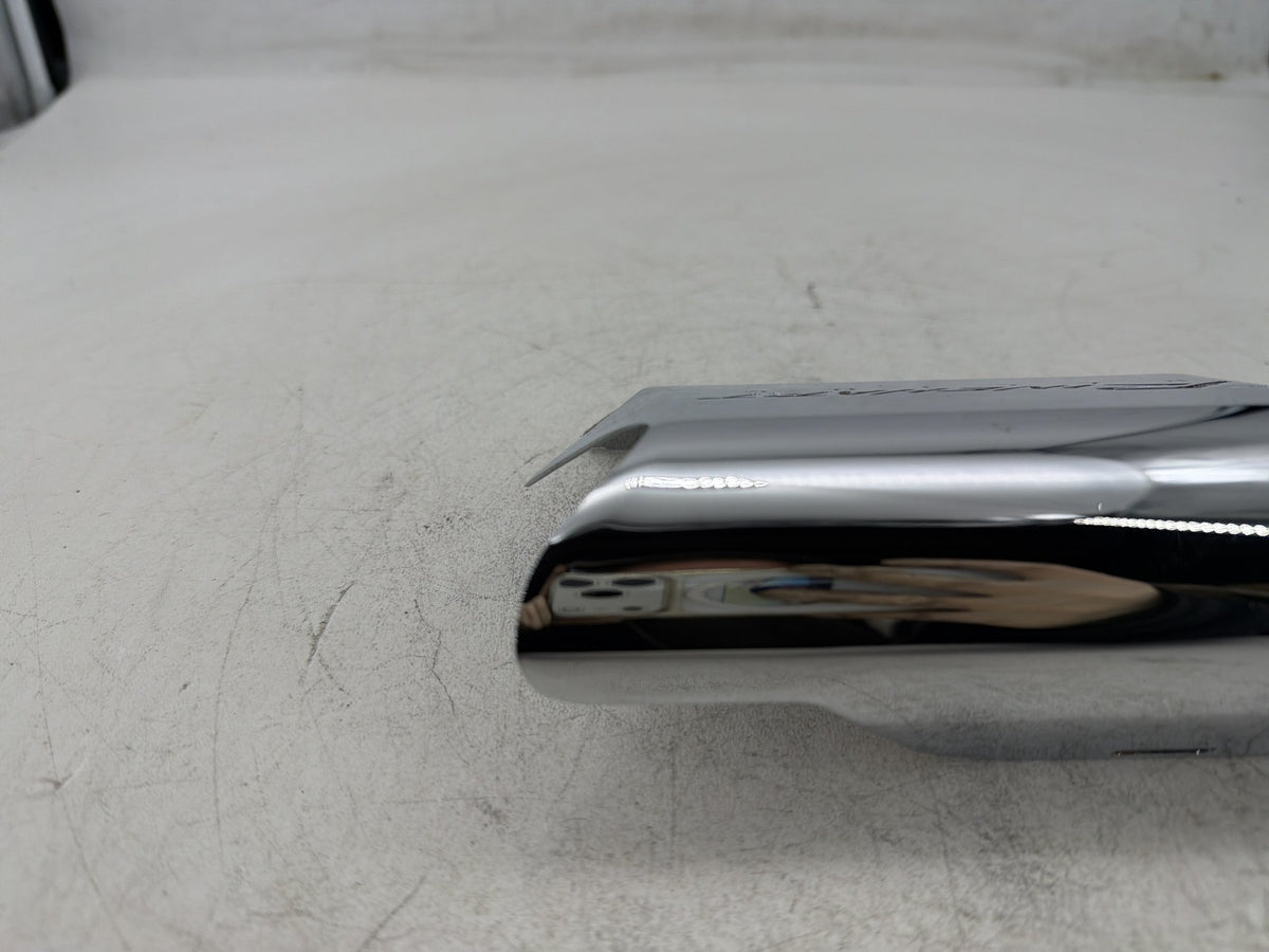 12 Harley Street Glide Touring Exhaust Heat Shield Cover Rinehart - SCRATCHED -