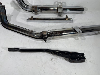 2001 Harley Sportster 88 XLH883 Exhaust Header Muffler Pipes Screamin Eagle SCRATCHED