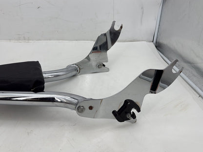 2013 Harley Street Glide Touring FLHX OEM Rear Sissy Bar w/ Backrest Cushion Pad