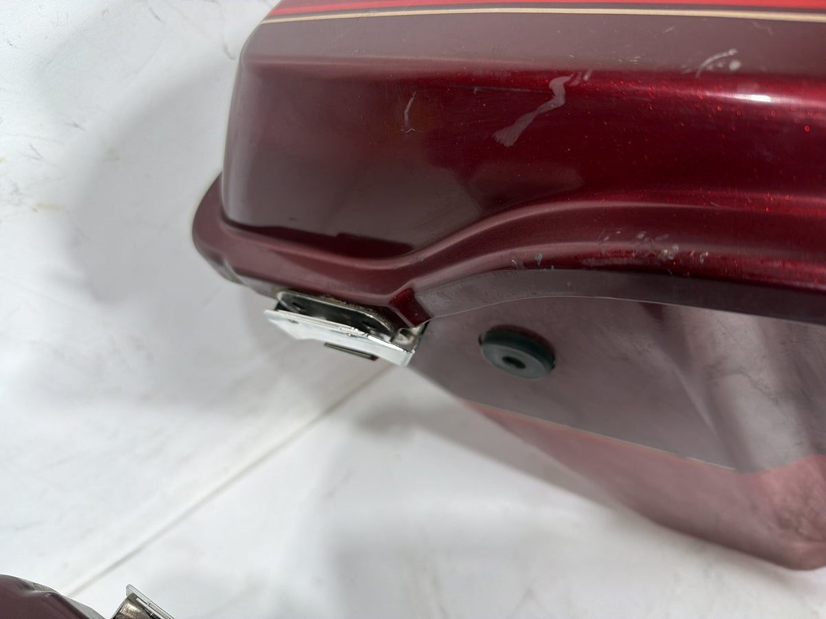 2008 Harley Electra Glide Touring Ultra OEM Left Right Saddlebags Luggage NOKey
