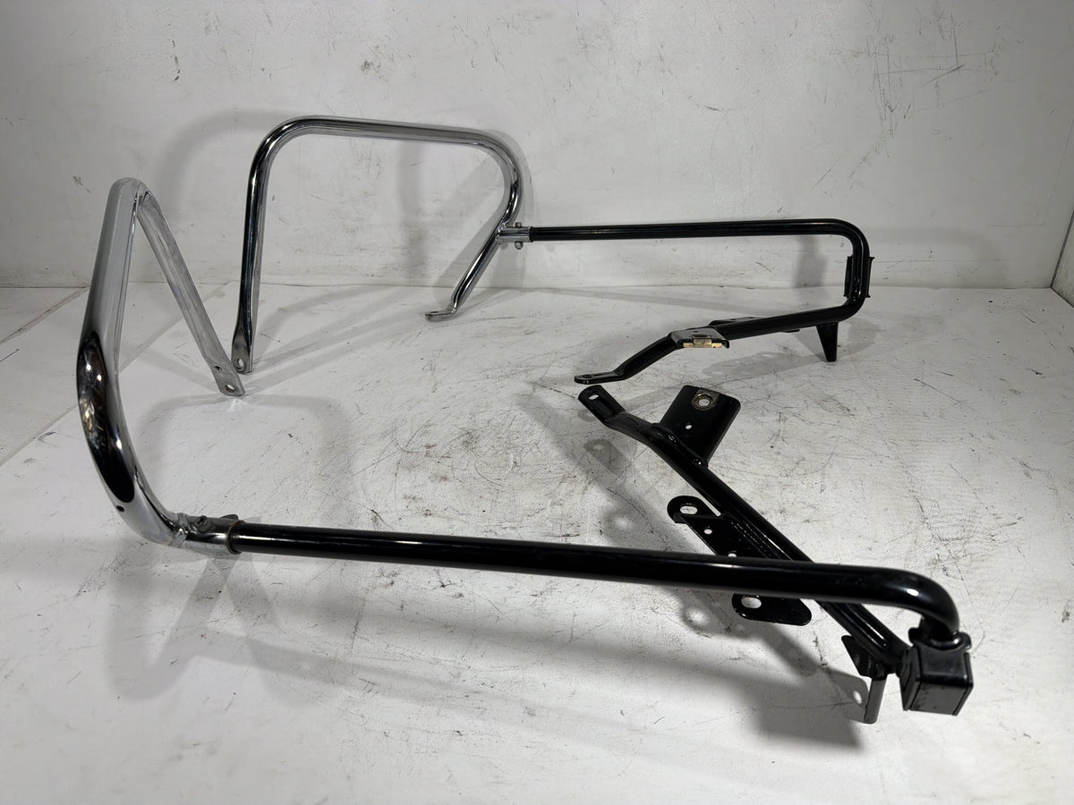 2011 Harley Electra Glide Touring OEM Rear Left Right Saddlebag Guard Rails Bar