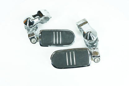 2007 - 2012 Harley-Davidson Touring Street Glide Front Right Left Highway Foot Pegs 50211-04, 50198-97