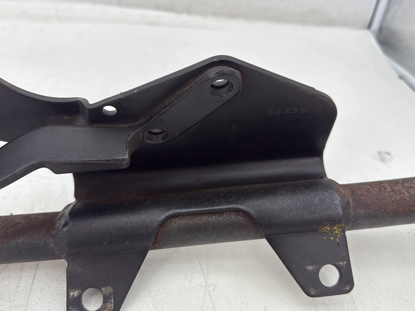 2013 Harley Forty-Eight Sportster 1200X OEM Exhaust Muffler Interconnect Bracket Support Bar