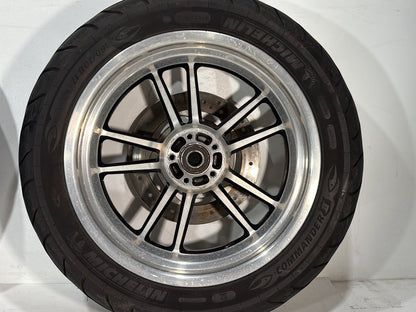 2008 Harley Dyna FXDL Low Rider Anniversary OEM Front & Rear Wheel Rim Tire