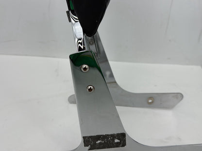 2009 Harley Sportster XL1200C 1200 Custom OEM Rear Sissy Bar w/ Backrest Cushion Pad