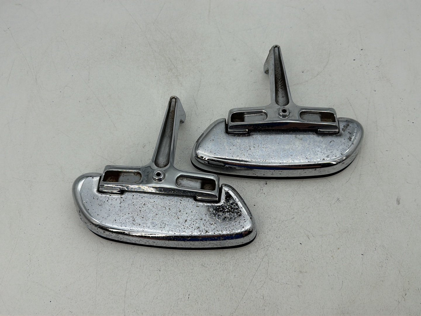 2007 - 2012 Harley-Davidson Touring Street Glide Left & Right Passenger Floorboard Foot Rest