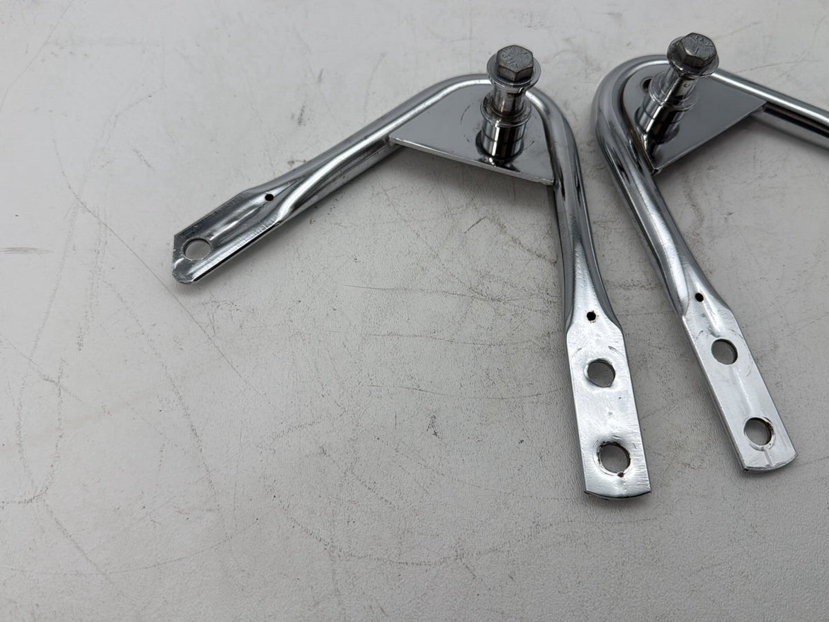 07 Harley Touring Electra Police LH RH Detachable Luggage Brackets 53706-95
