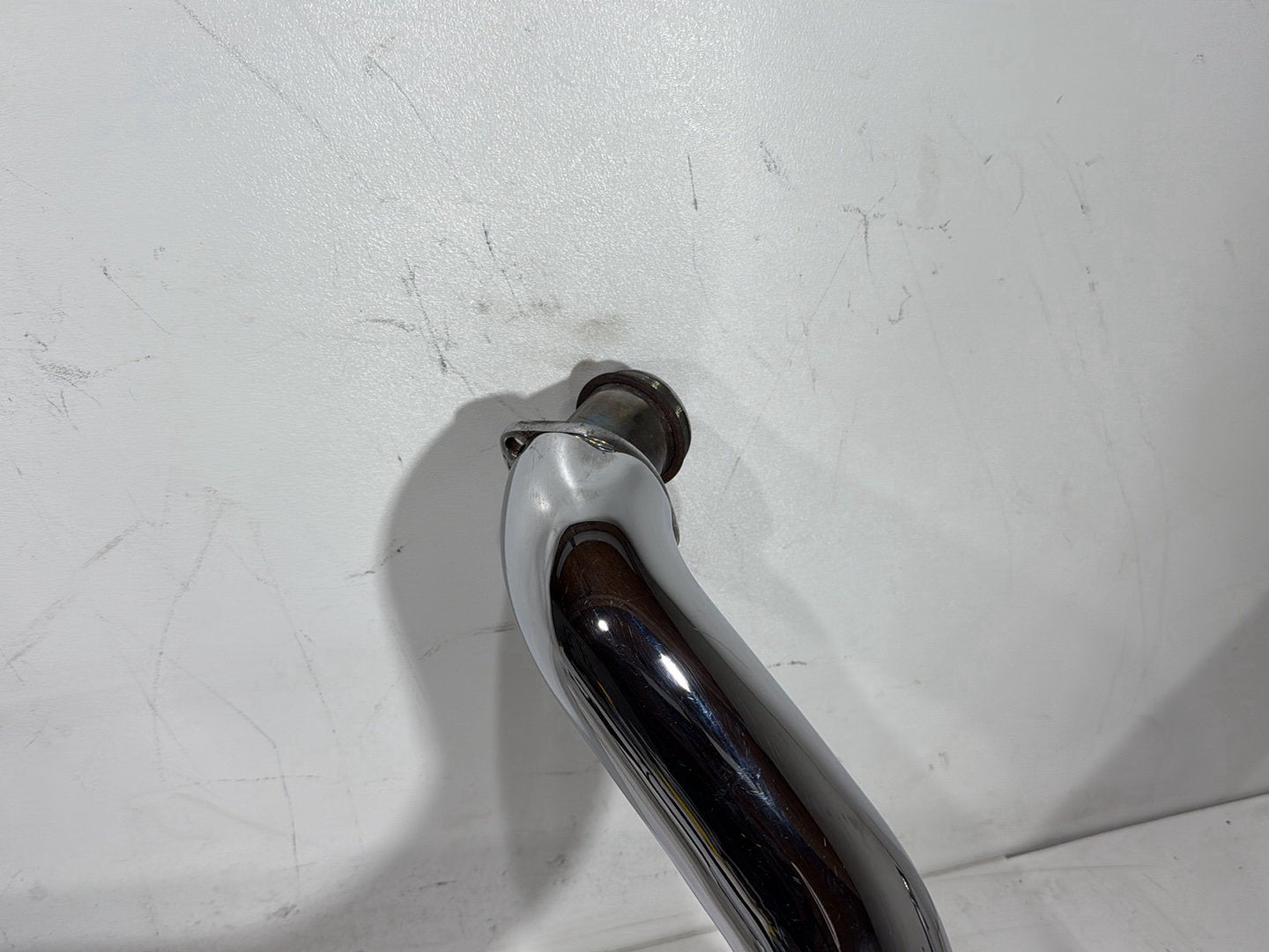 1991 Harley Heritage Softail Exhaust Header Pipe Muffler BENT 2-1