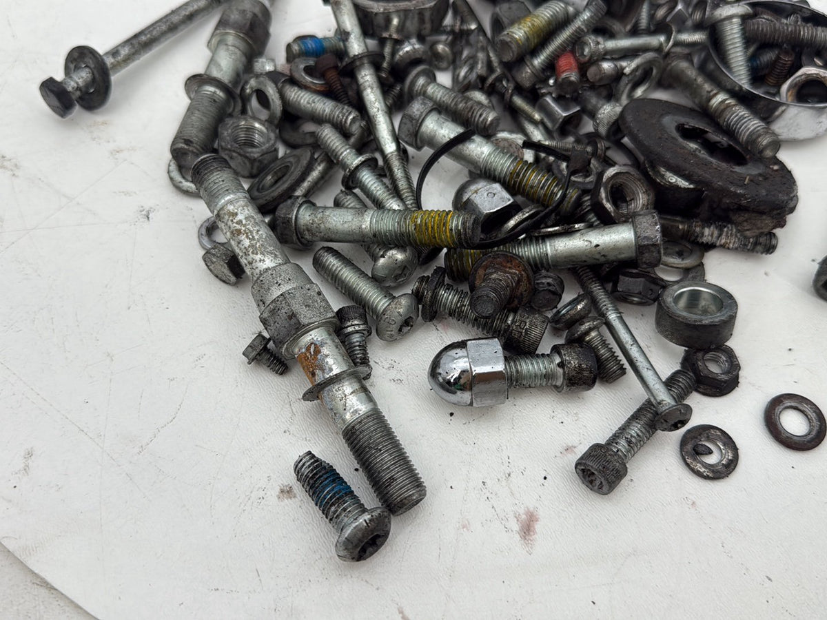 2005 Harley Dyna FXDWG Wide Glide OEM Hardware Bolts Nuts & Brackets