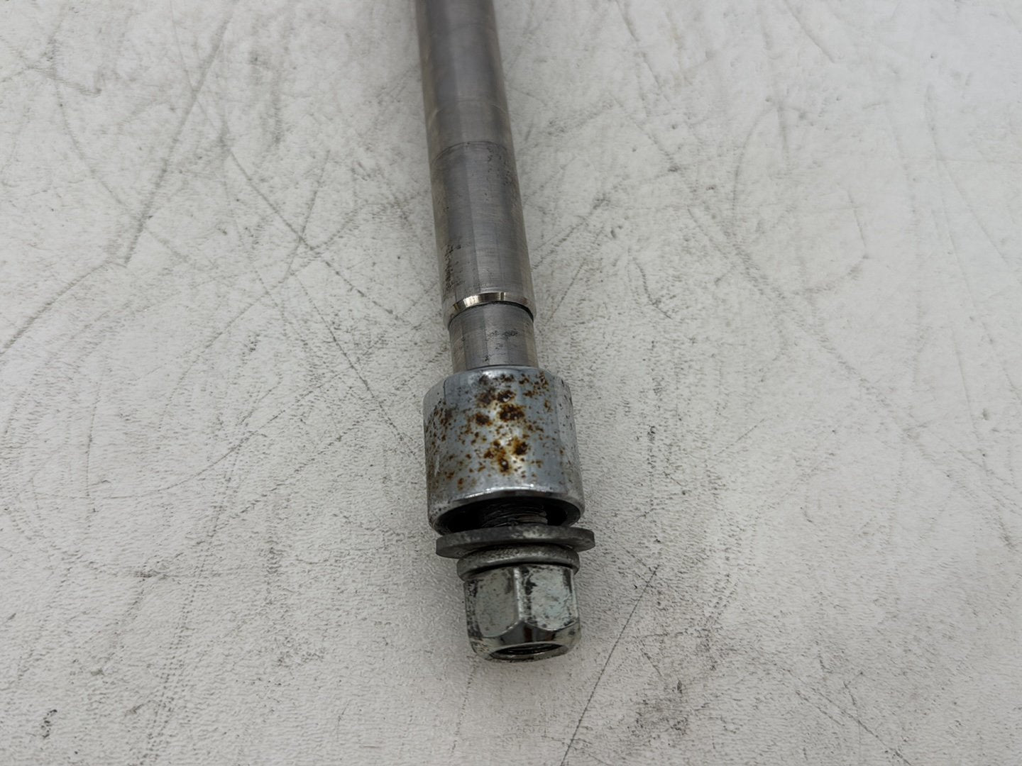 2006 Harley Softail FLSTCI Heritage Classic OEM Front Wheel Axle Bolt Shaft