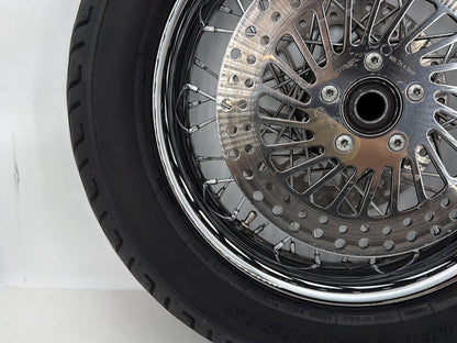 1999 - 2006 Harley-Davidson Touring Electra Glide Ultra Front Wheel Rim Tire Spoked 43440-05A