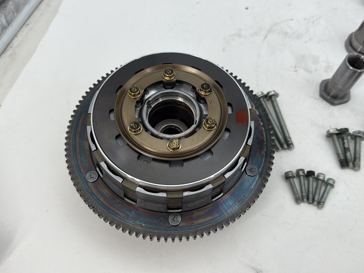 2006 Harley Road King Touring FLHRCI Classic OEM Clutch Basket Chain Tensioner Kit