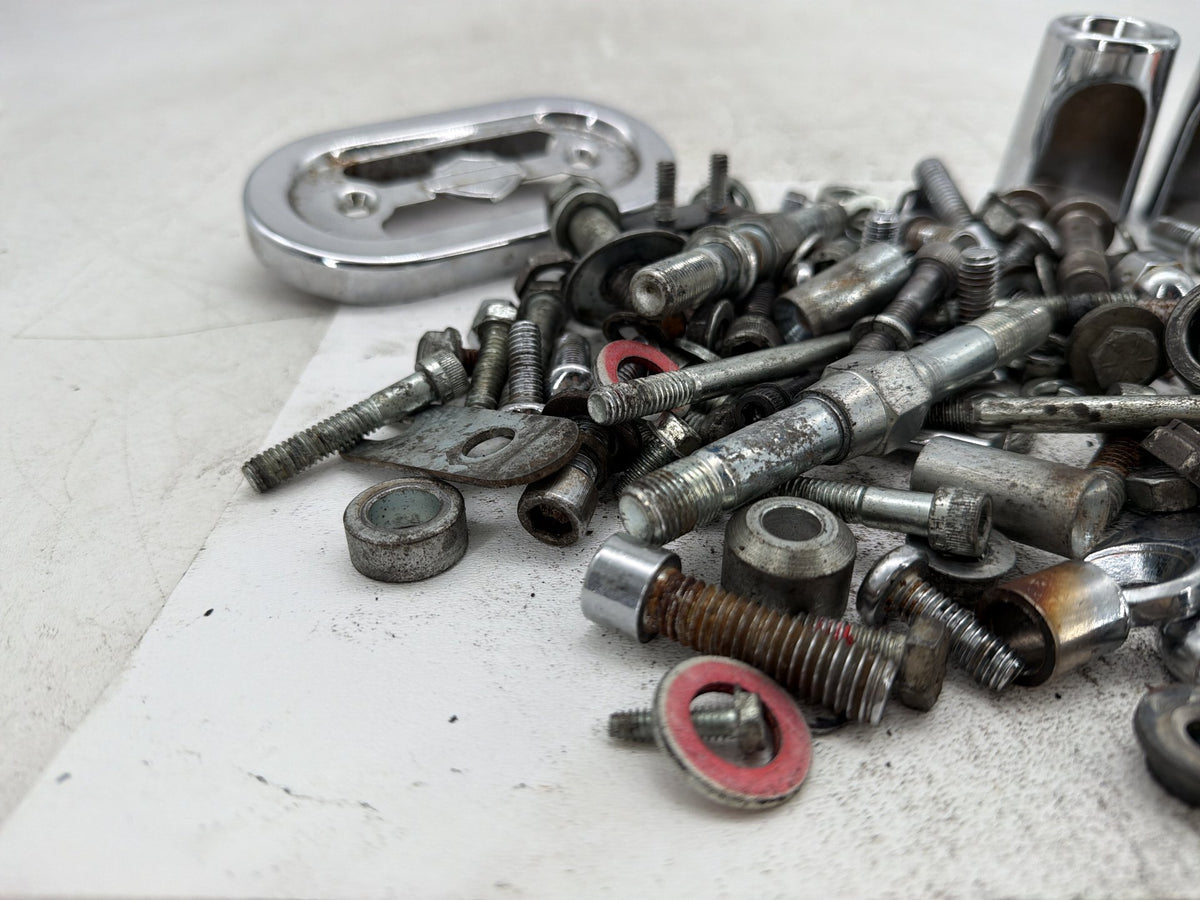 2002 Harley Dyna Wide Glide FXDWG OEM Hardware Bolts Nuts & Brackets