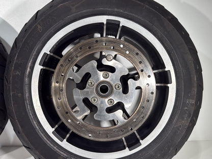 2007 - 2011 Harley-Davidson Touring Electra Glide Ultra Front & Rear Wheel Rim Tire 41085-08