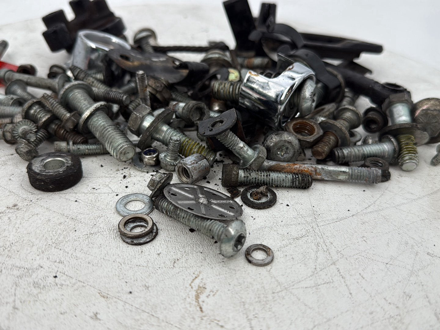 2009 Harley Sportster XL1200C 1200 Custom OEM Hardware Bolts Nuts & Brackets