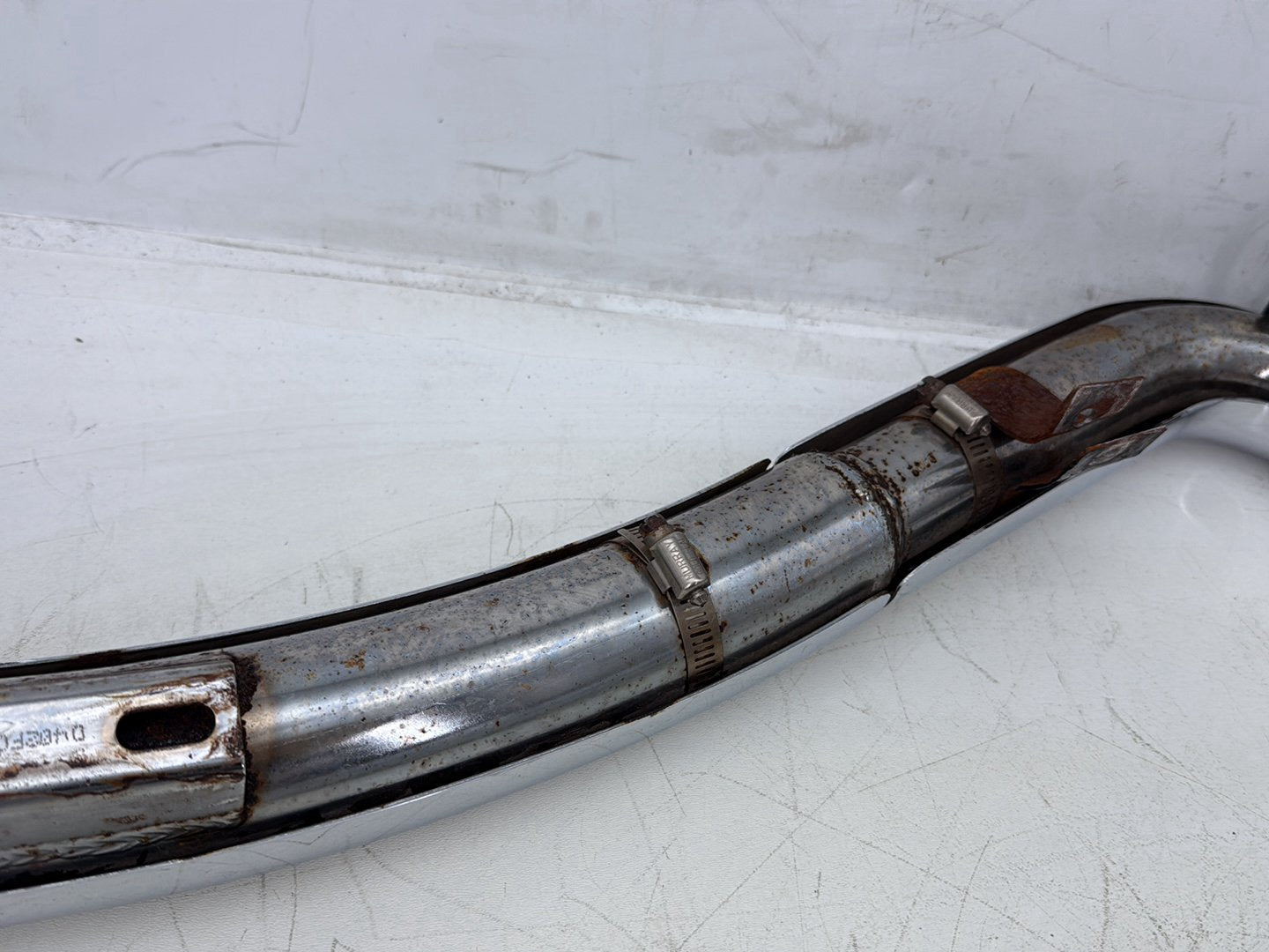 2012 Harley Dyna Super Glide Custom FXDCI OEM Exhaust System Header Pipe