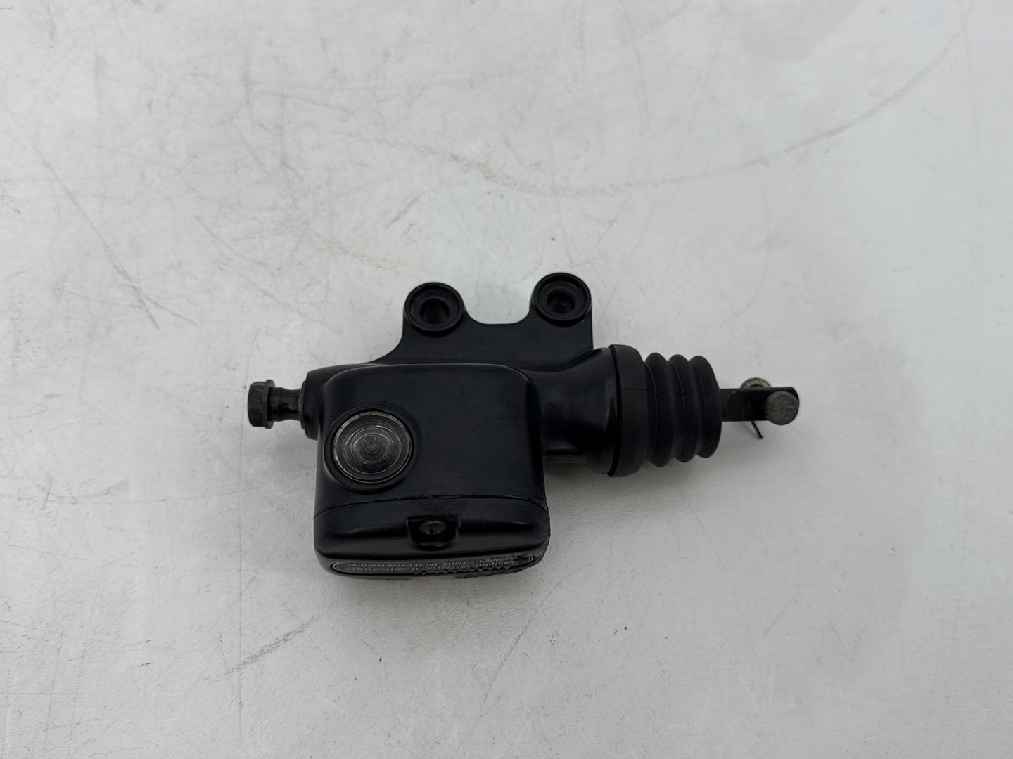 2008 Harley Touring FLHTCU Electra Glide Ultra OEM Rear Brake Master Cylinder Reservoir