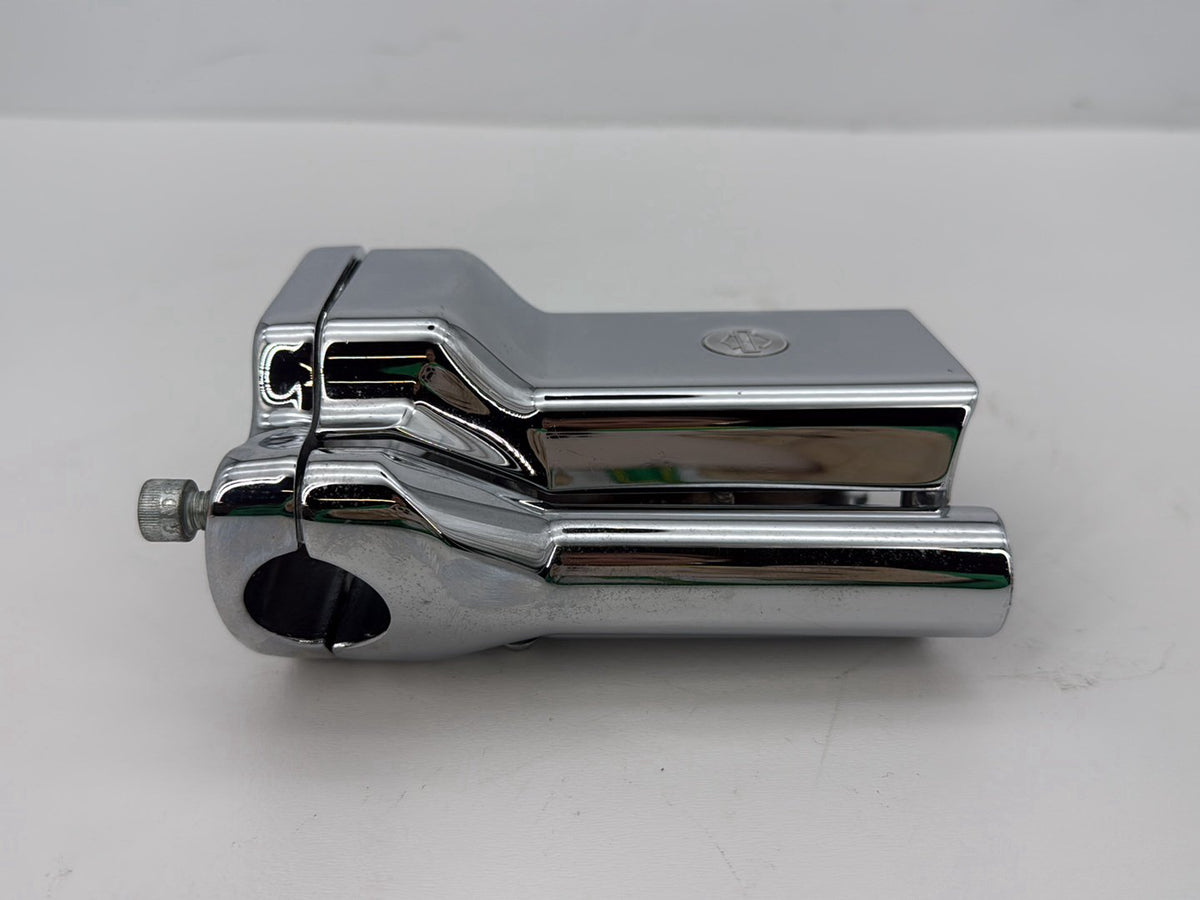 2003 Harley Sportster XL1200C Anniversary Front Handlebar Riser Top Clamp Chrome