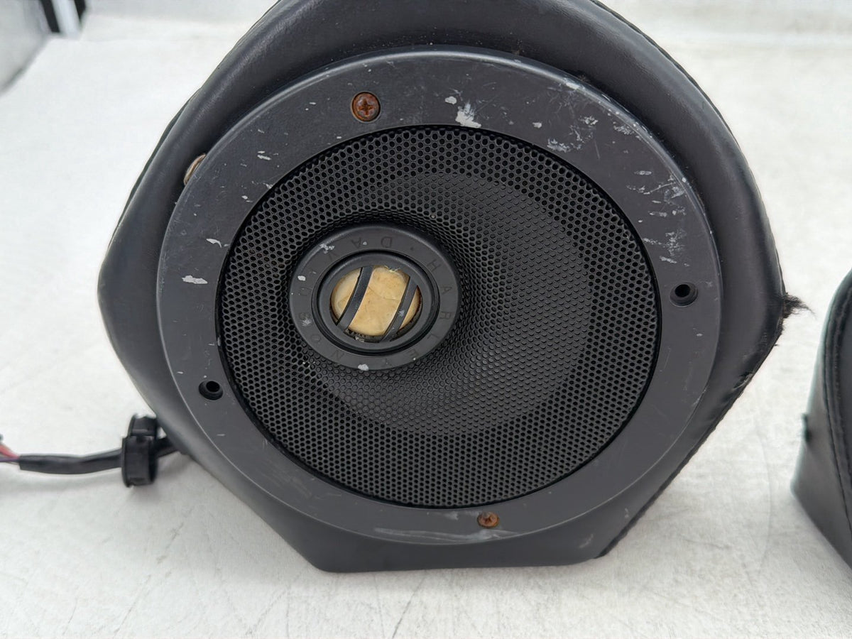 2013 Harley Electra Glide Touring CVO Eagle OEM Rear Left Right Audio Speakers