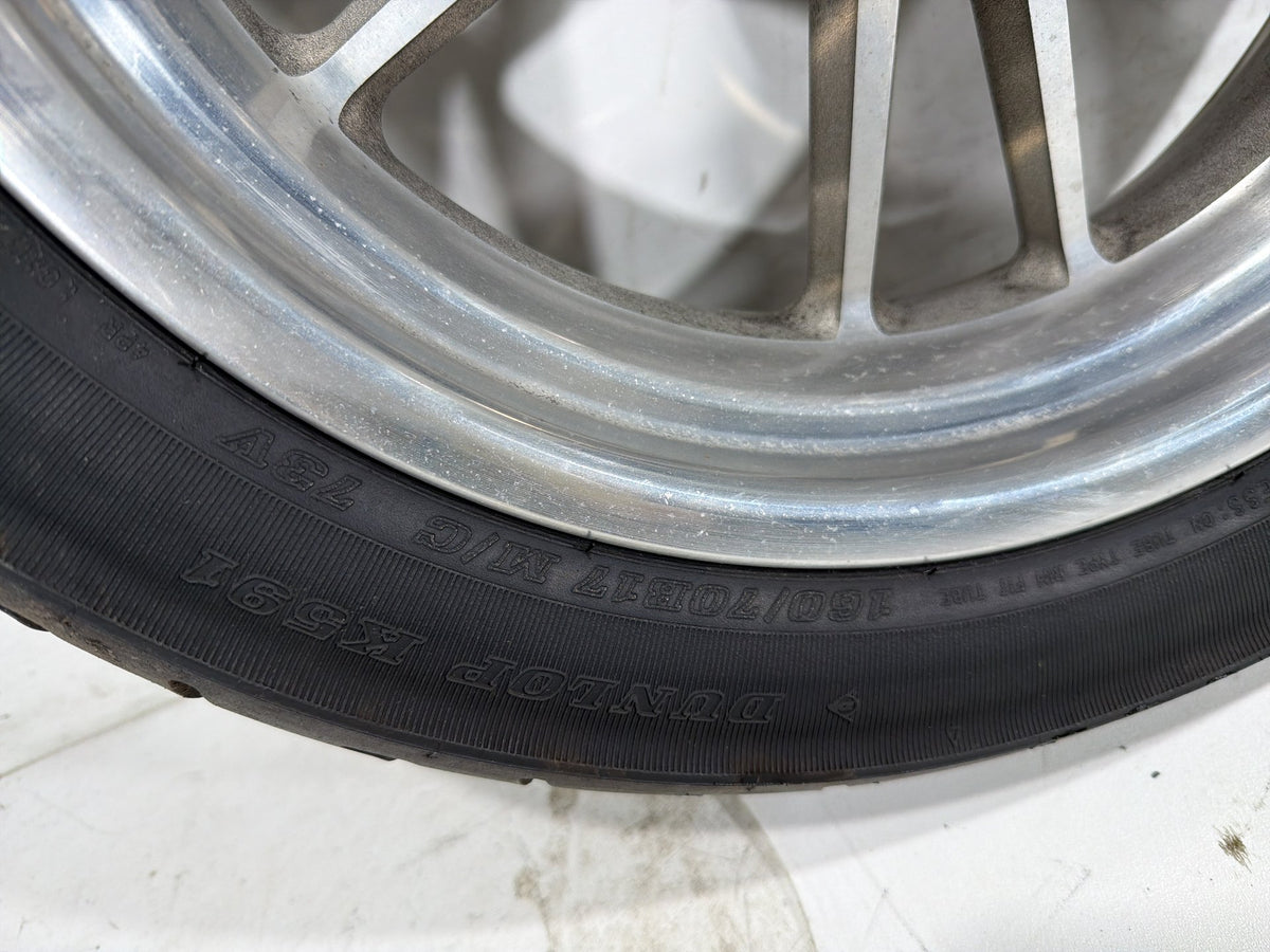 2007 Harley Dyna Super Glide FXD OEM Front & Rear Wheel Rim Tire 17" 19"
