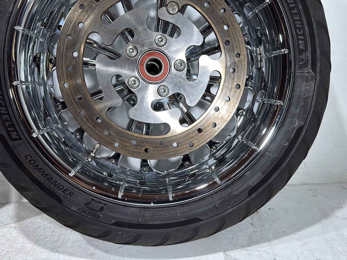 2009 Harley Road Glide Touring FLTR OEM Front & Rear Wheel Rim Tire