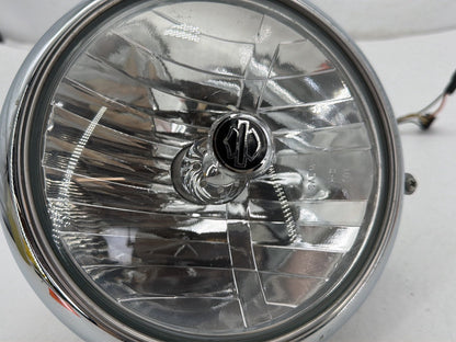 2011 Harley Heritage Softail Classic OEM Headlight Headlamp Head Light Halogen