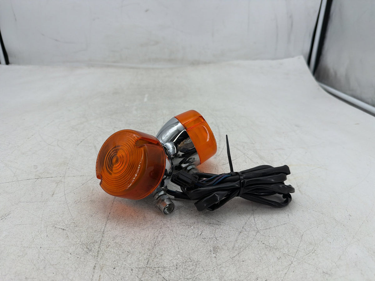 00 Harley Sportster 1200 Custom XL1200C Front Left Right Turn Signal Indicators