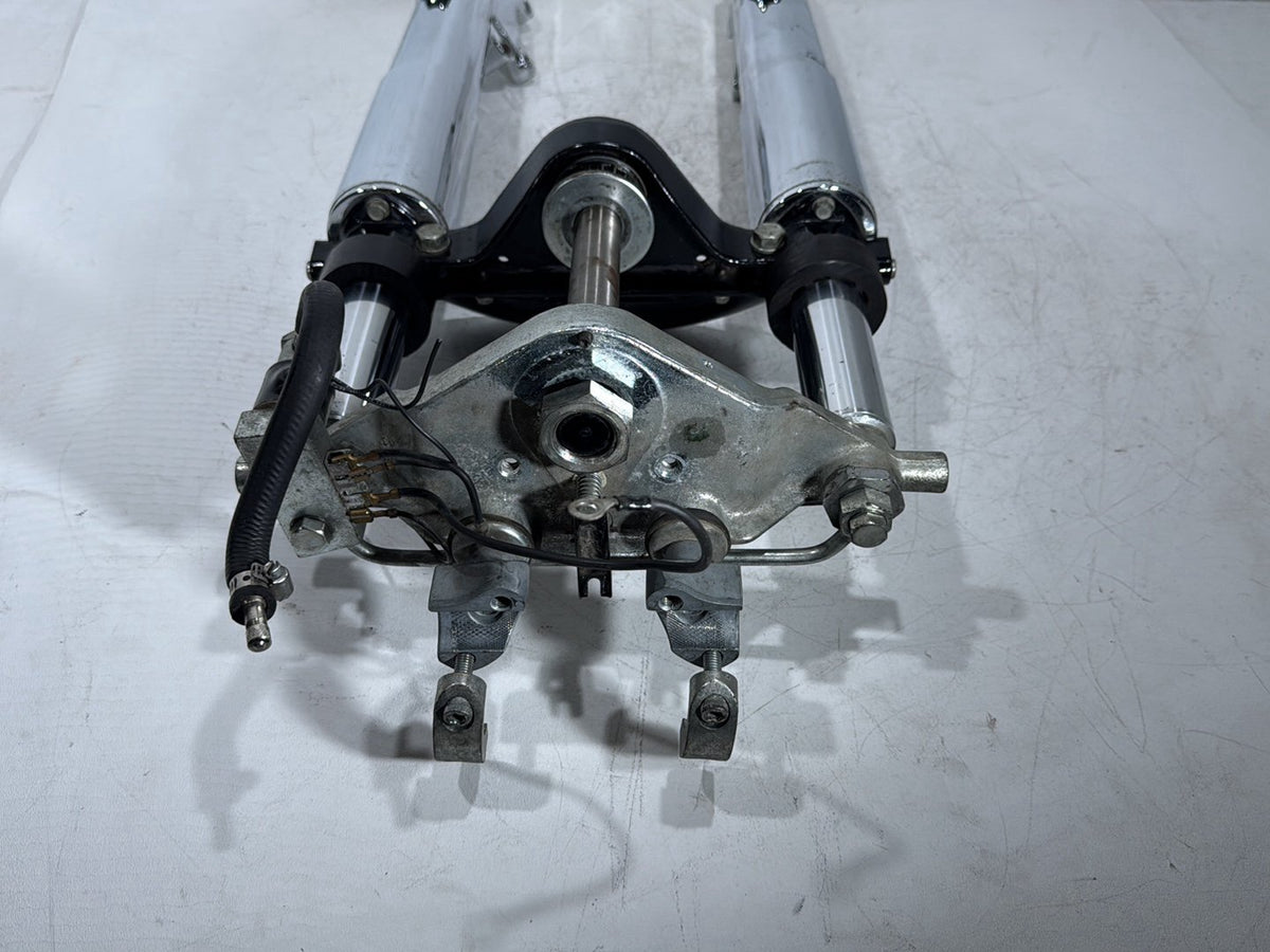 1992 Harley Electra Touring Front Triple Tree Set & LH RH Fork Legs Sliders