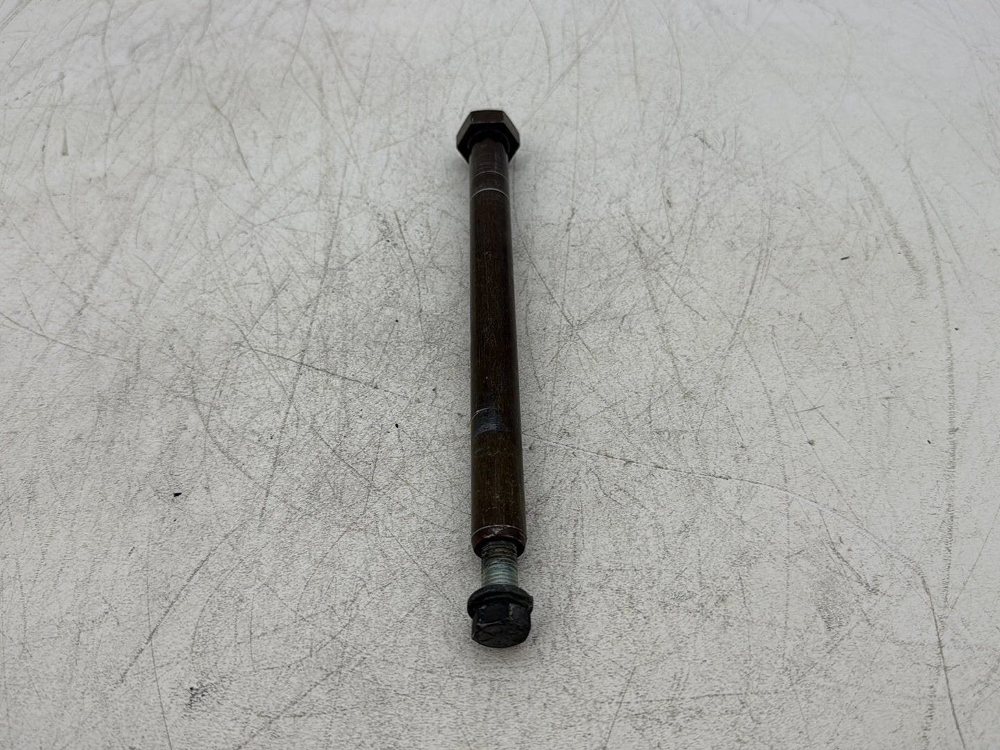 2004 Harley Dyna Super Glide FXDI OEM Rear Fork Swingarm Pivot Bolt Shaft