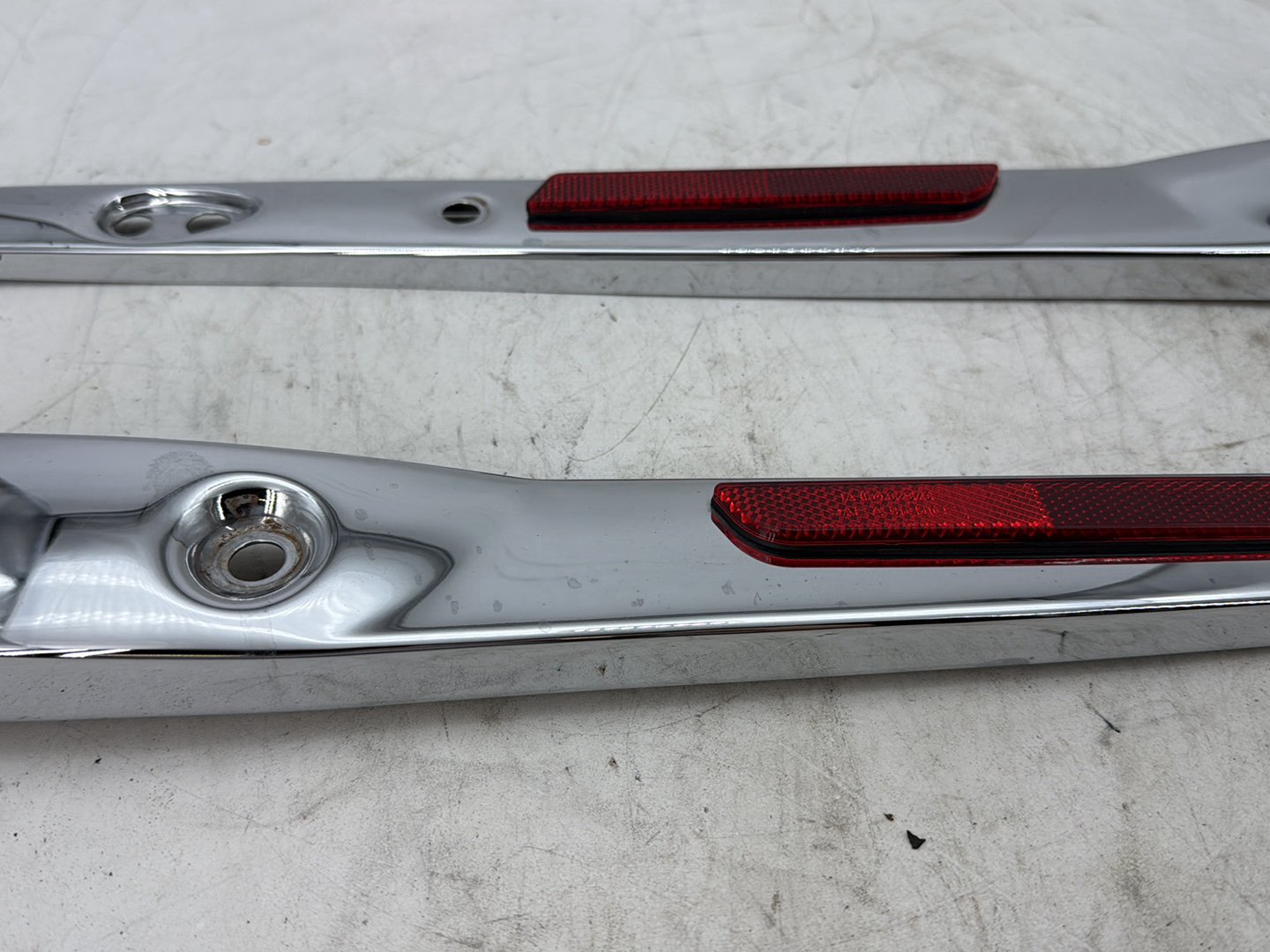 2012 Harley Dyna FXDF Fat Bob OEM Rear Left & Right Fender Support Bracket