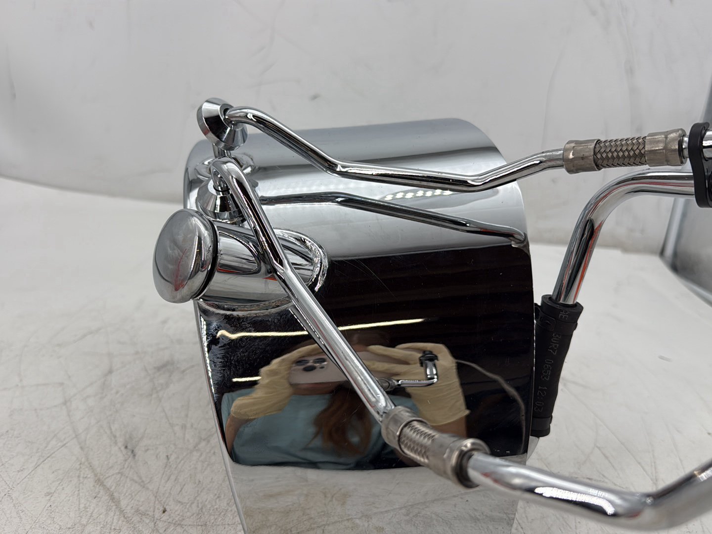 2013 Harley Heritage Softail Classic FLSTC OEM Oil Tank Reservoir Bottle Canister & Dipstick
