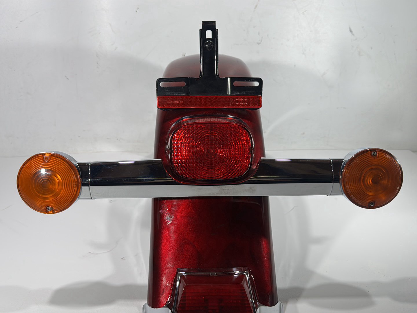 2004 Harley Softail FLSTC Heritage Classic OEM Rear Wheel Fender & Turn Signals Bar
