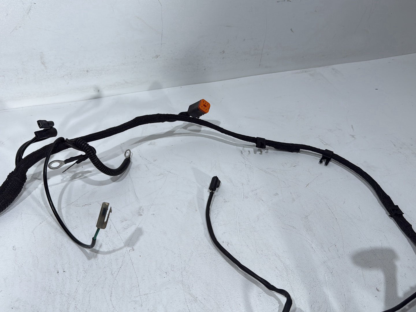 01 Harley Sportster 883 XLH883 OEM Headlight Headlamp Halogen w/ Main Wire CARB