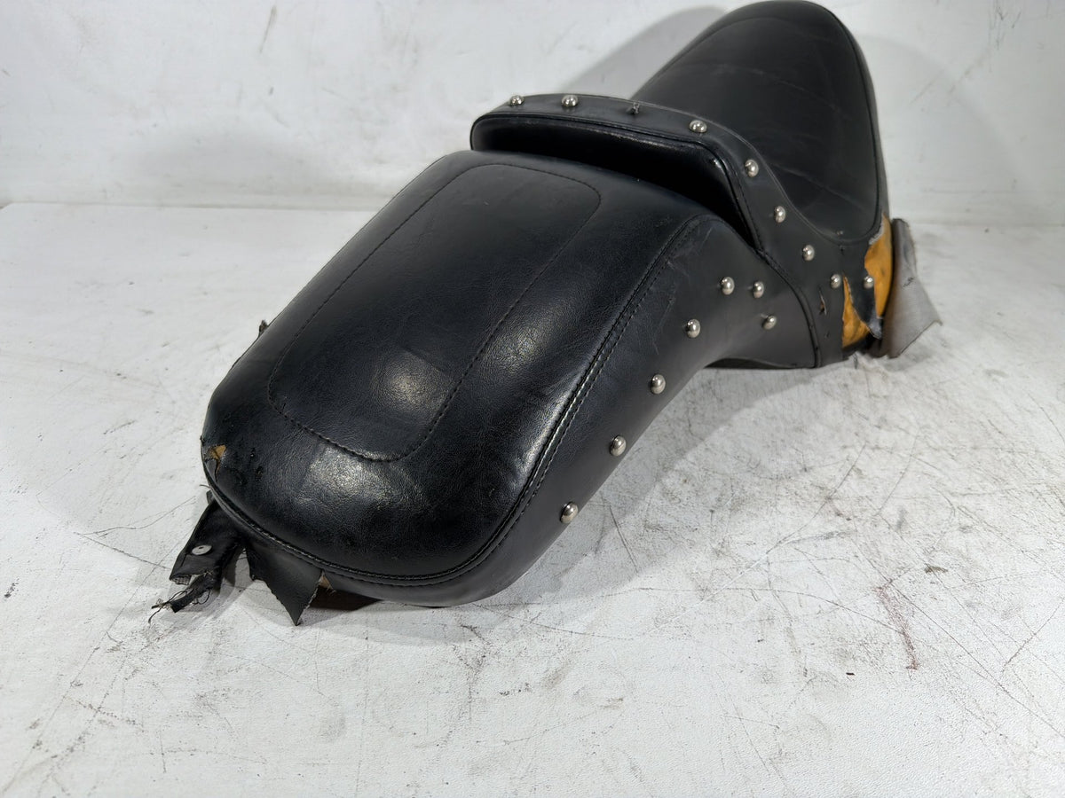 2001 Harley Fat Boy Softail FLSTFI OEM Passenger Rider Driver Seat Saddle TORN